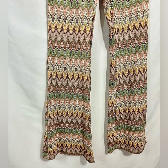 Inspired Hearts crochet hippie boho wide leg pants size S - Picture 3 of 7